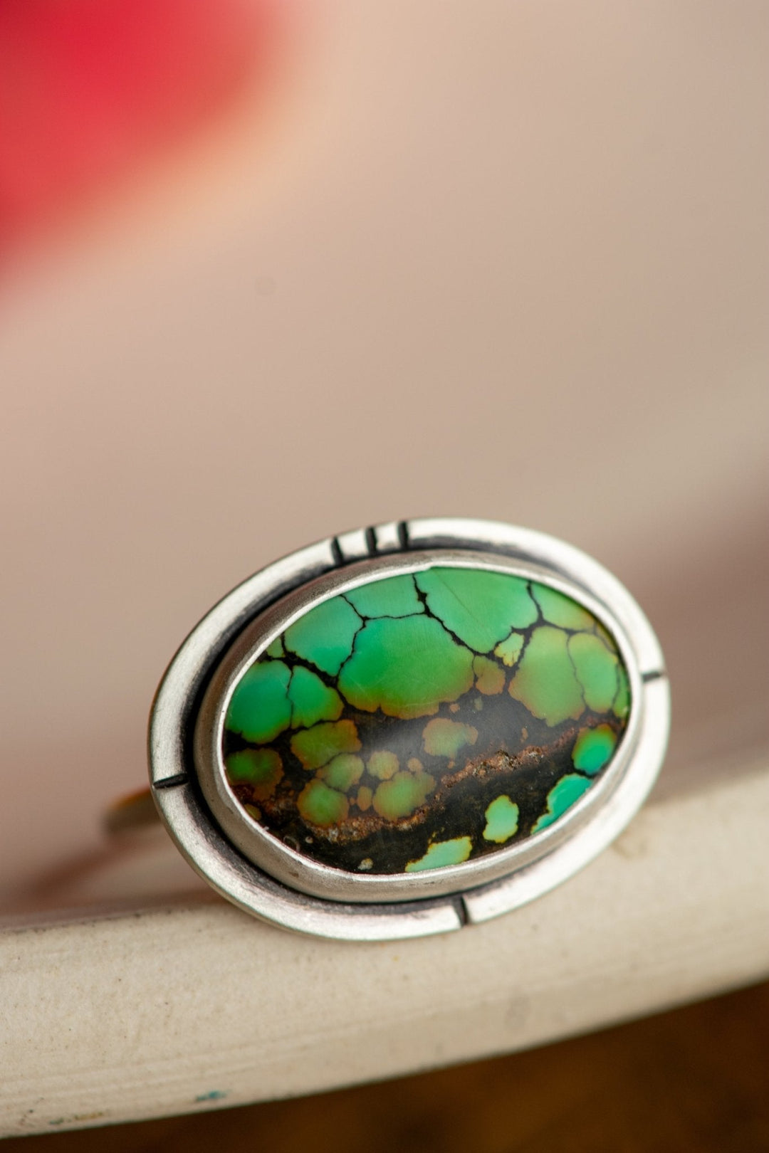 TIME TRAVELER TURQUOISE RING