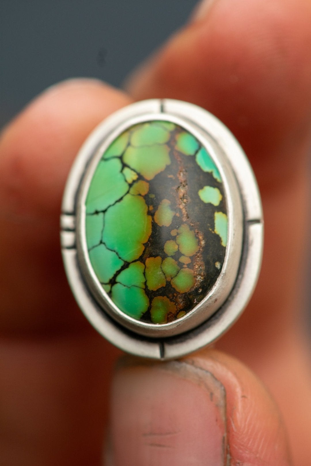 TIME TRAVELER TURQUOISE RING