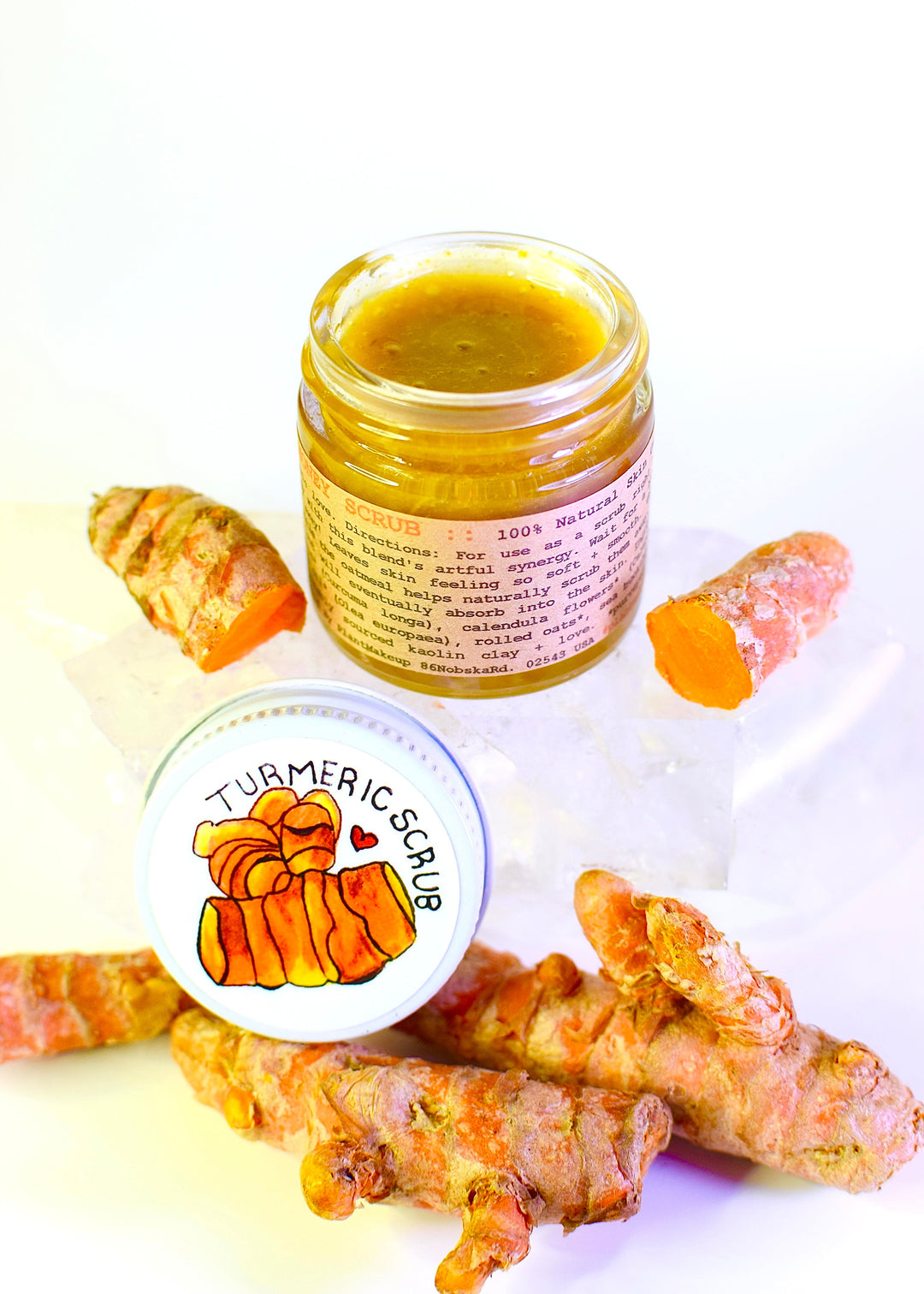 Turmeric Honey Scrub