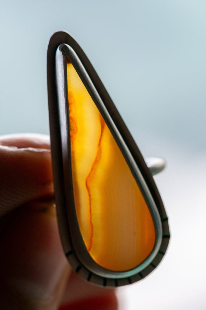 WAVELENGTH CARNELIAN RING