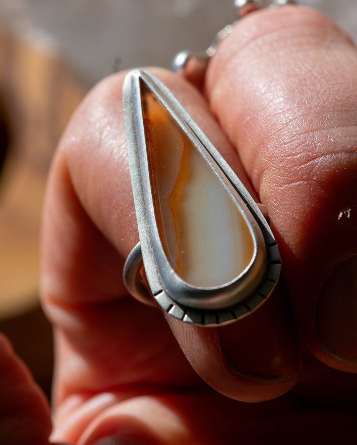 WAVELENGTH CARNELIAN RING