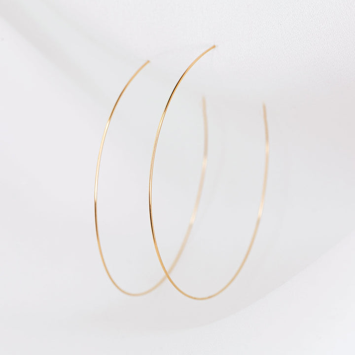 Weightless Large Hoops