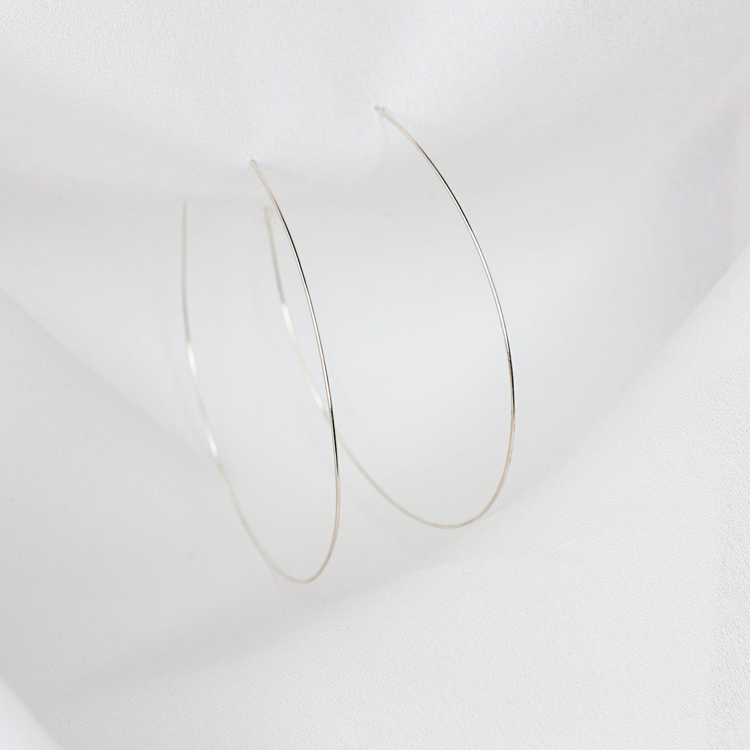 Weightless Large Hoops