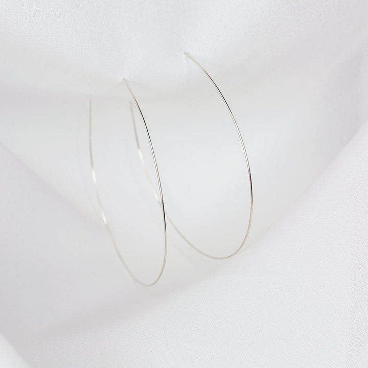 Weightless Large Hoops