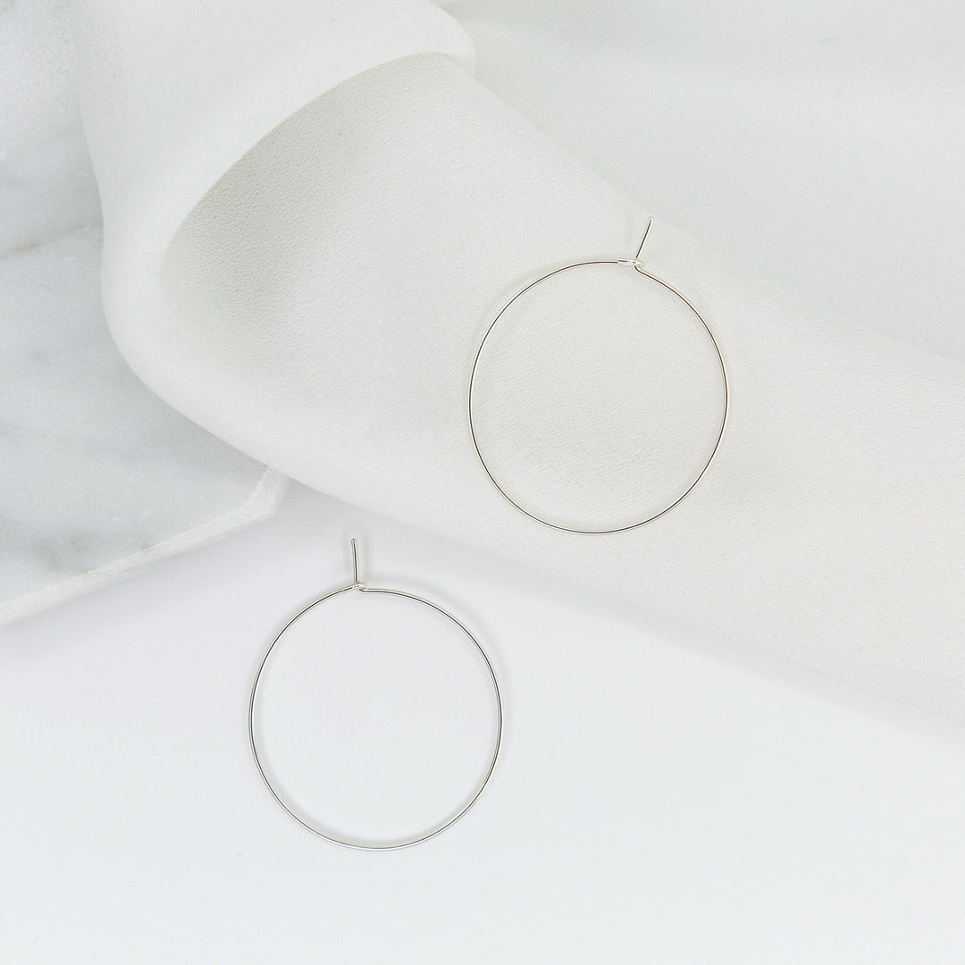 Weightless Small Hoops