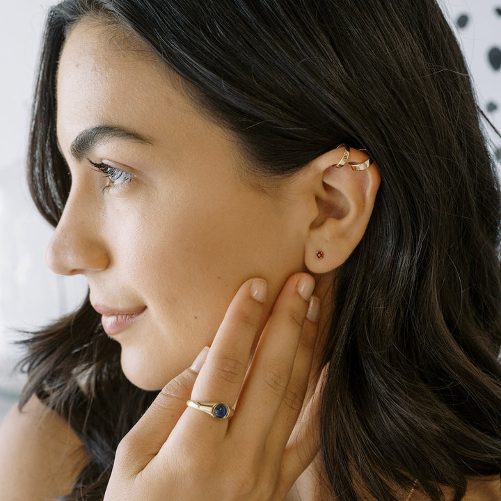 Tiny Birthstone Studs