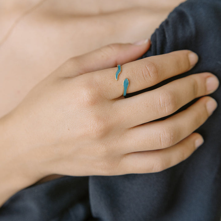 Wraparound Snake Ring