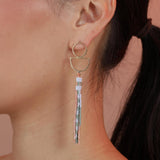 Fringe Beaded Earrings (3 Colorways)