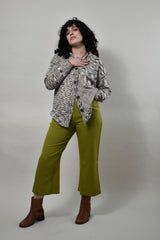 Kia Knitted Shirt Black/Camel