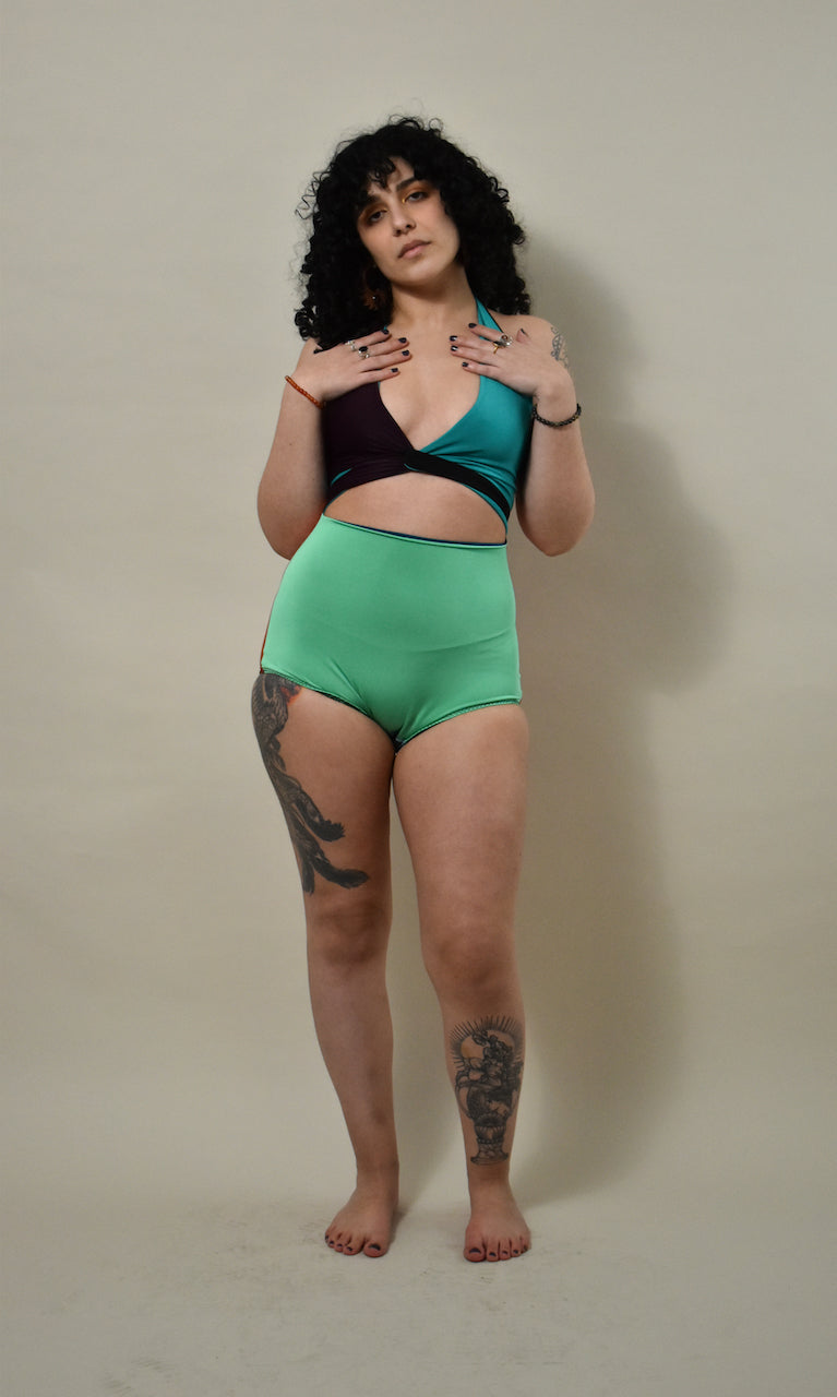 Selka Swimsuit in Zero Waste Multi-Color (OOAK Smalls)