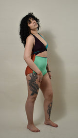 Selka Swimsuit in Zero Waste Multi-Color (OOAK Smalls)