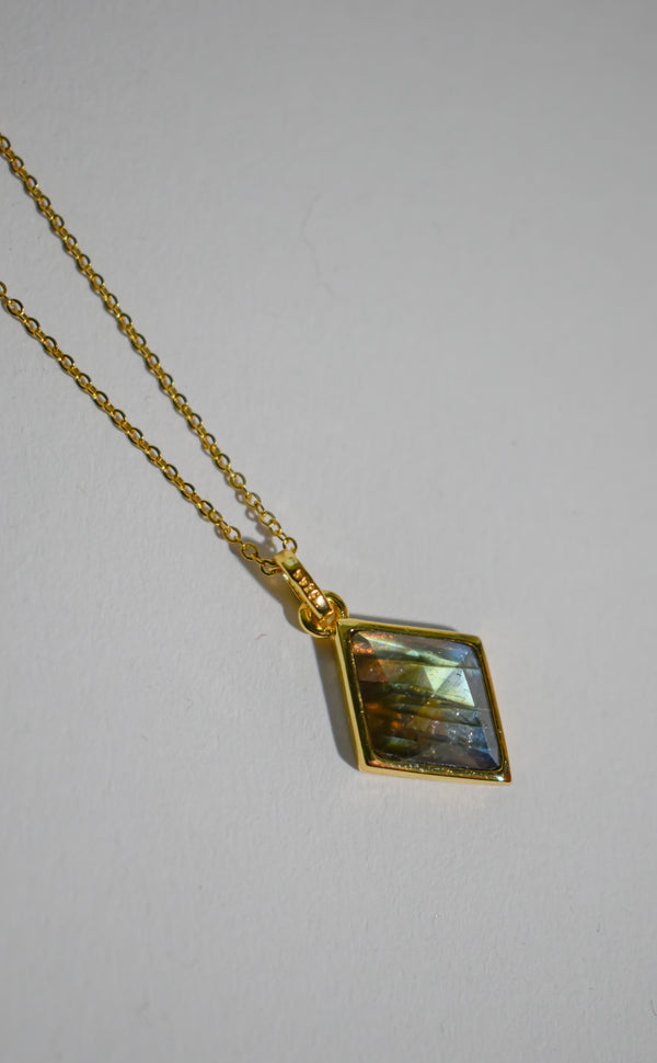 Diamond Gemstone Necklace