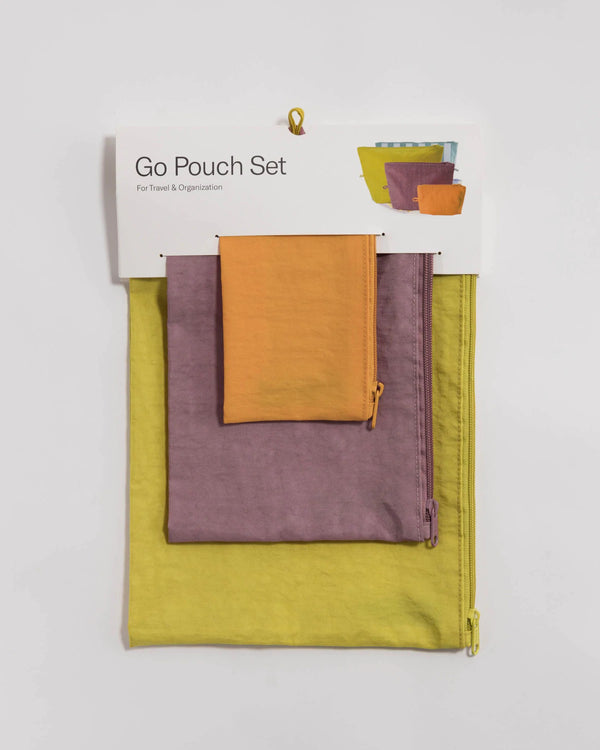 Sunbeam Go Pouch Set by BAGGU