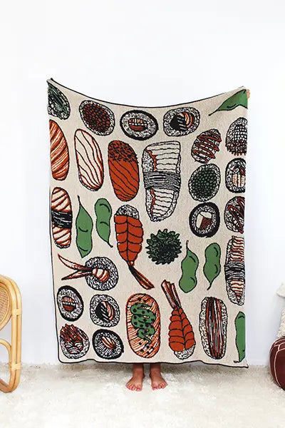 Sushi Party Blanket