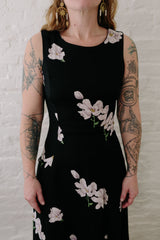 Lori Dress in Black Magnolia