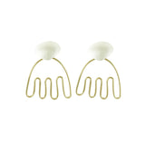 anemone petite earrings