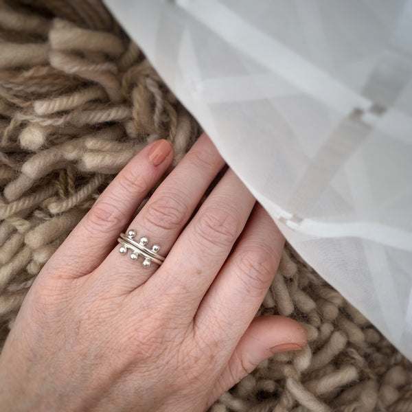 Crown Stacker Ring