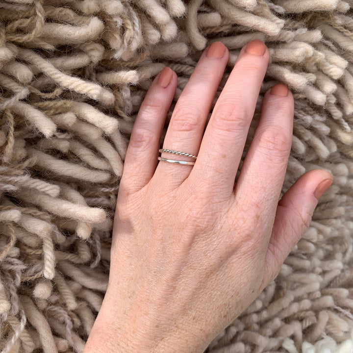 Twisty Stacker Ring
