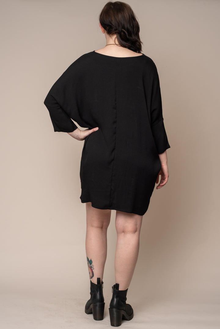 Altar Houseline Black Woven Batwing Dress Altar PDX Altar Houseline Black Woven Batwing Dress Altar PDX