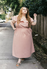 Aniela Dress in Blush