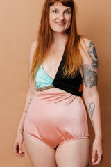 Selka Swimsuit in Zero Waste Multi-Color (OOAK Larges)