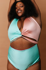 Selka Swimsuit in Zero Waste Multi-Color (OOAK 5XLs)