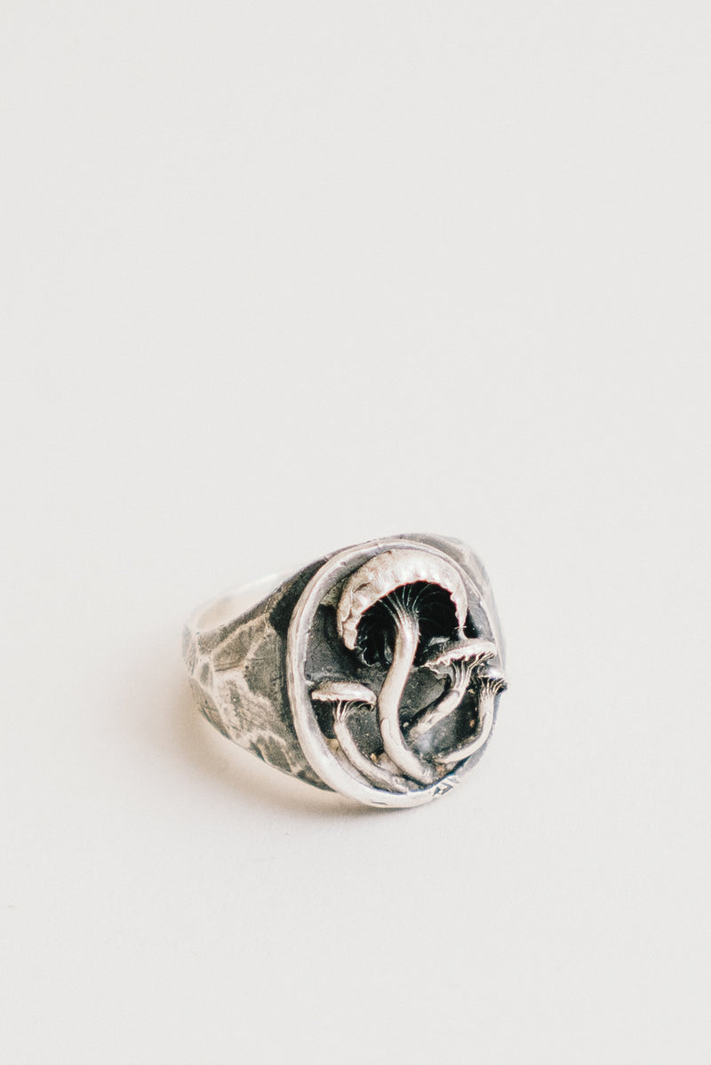 Signet Mushroom Ring