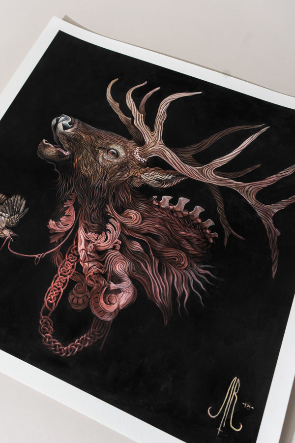 God of the Hunt Print