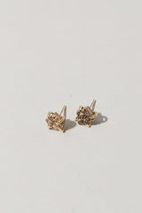 Rose Gold Druzy Stud Earrings