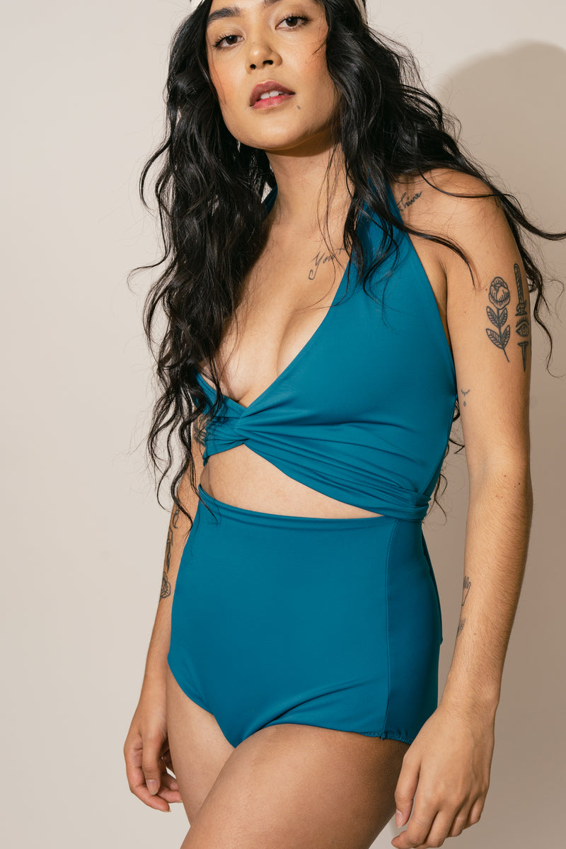 Ultra Teal Swimsuit