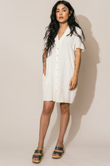 Gerty Dress in Cream