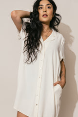 Gerty Dress in Cream