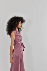Francis Dress in Mauve