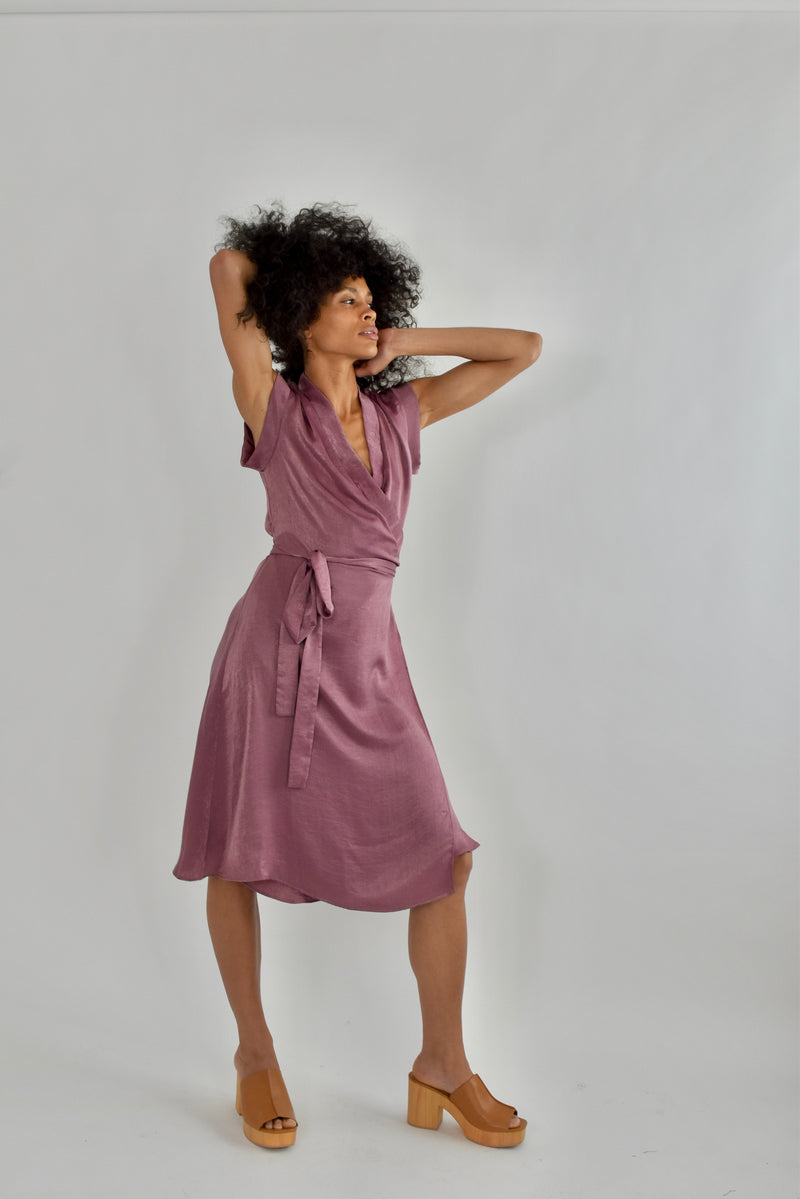 Francis Dress in Mauve
