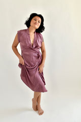 Francis Dress in Mauve