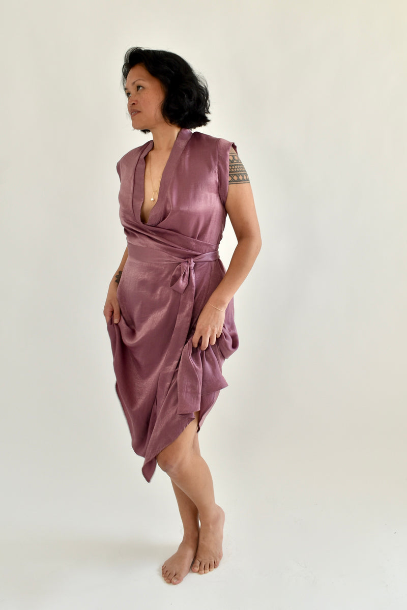 Francis Dress in Mauve