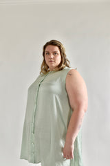 Mayra Dress in Seafoam