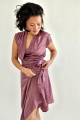 Francis Dress in Mauve