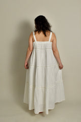 Strappy Tiered Maxi Dress