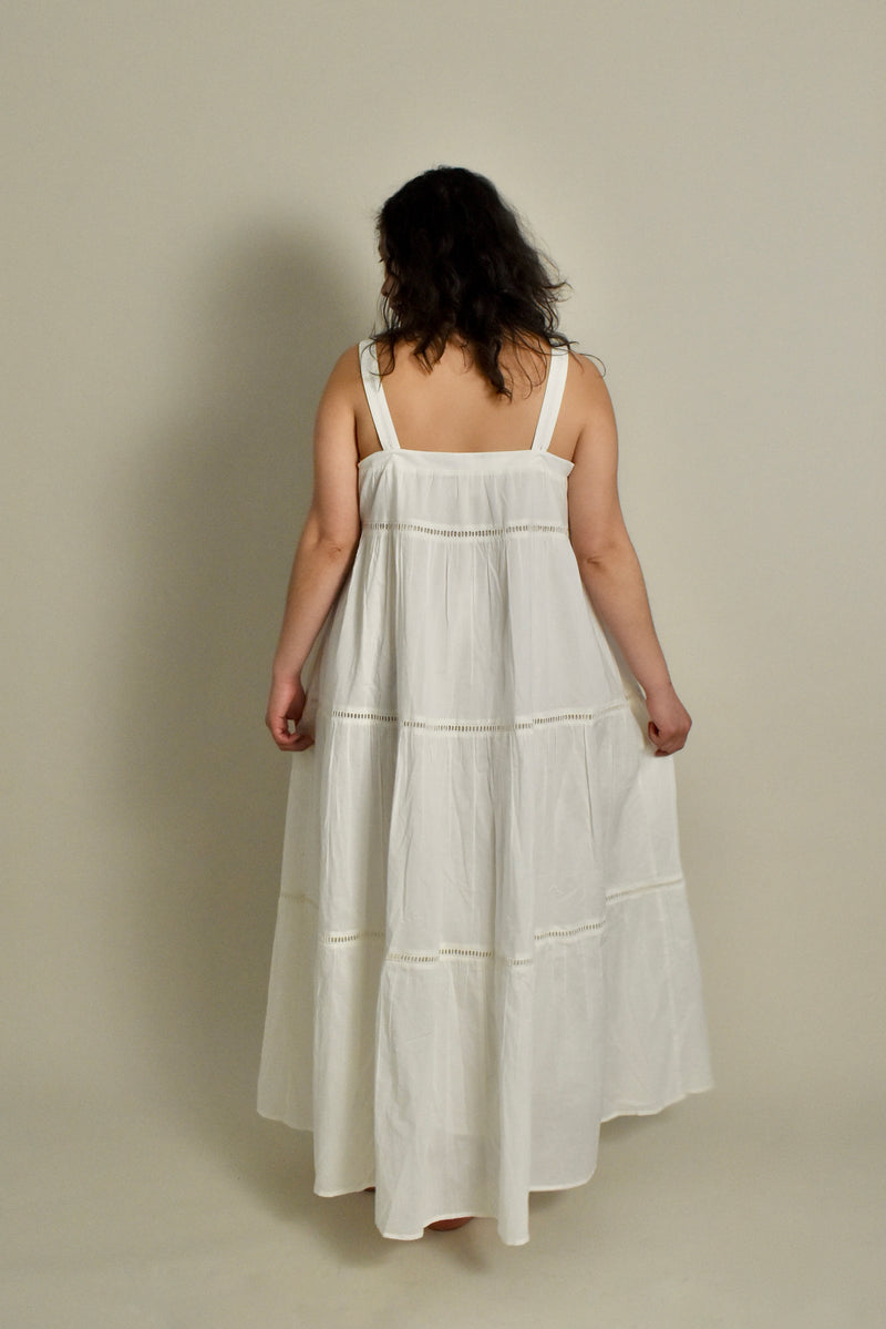 Strappy Tiered Maxi Dress