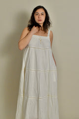 Strappy Tiered Maxi Dress