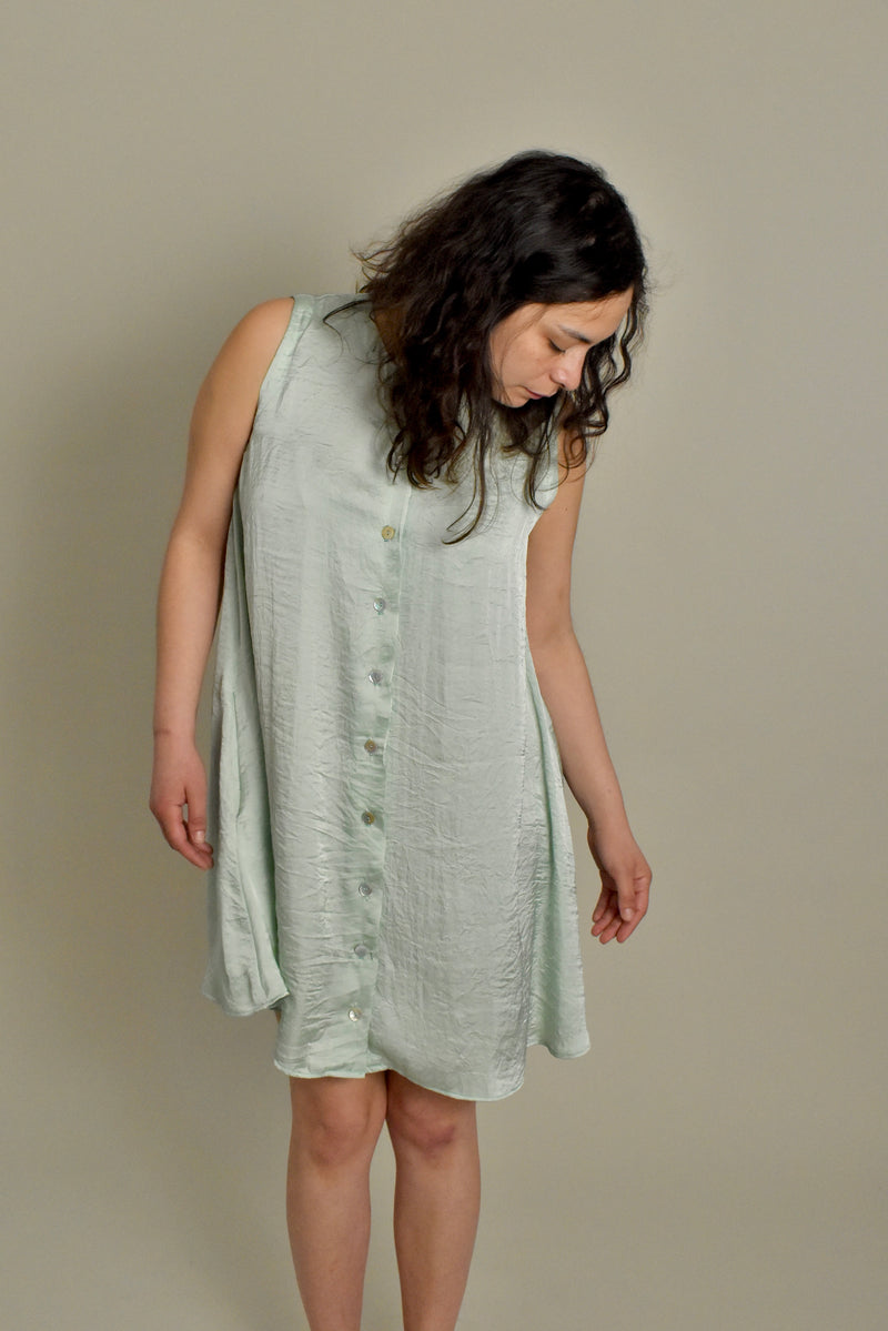 Mayra Dress in Seafoam