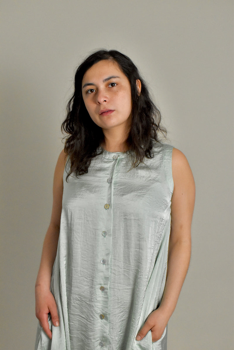 Mayra Dress in Seafoam