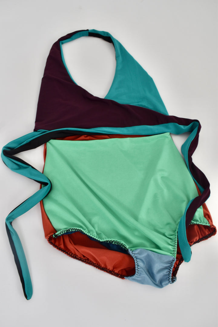Selka Swimsuit in Zero Waste Multi-Color (OOAK Smalls)