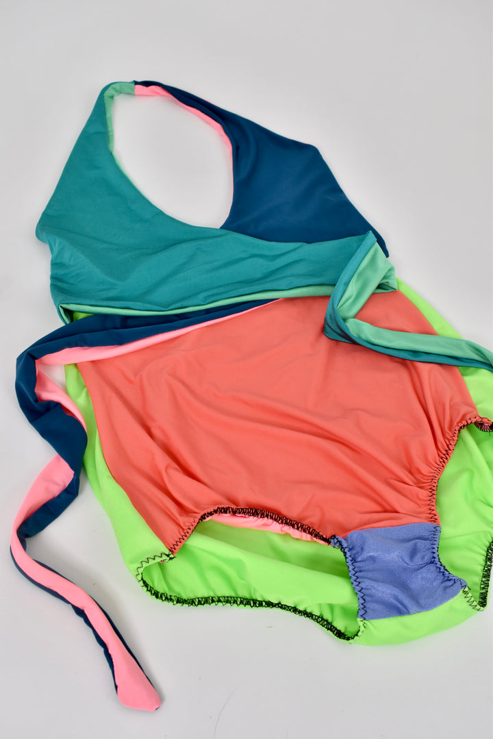 Selka Swimsuit in Zero Waste Multi-Color (OOAK Mediums)