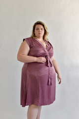 Francis Dress in Mauve