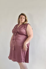 Francis Dress in Mauve