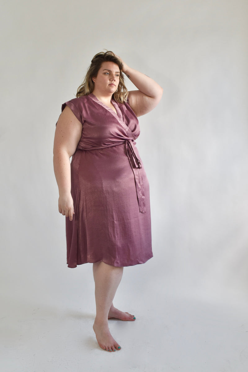 Francis Dress in Mauve