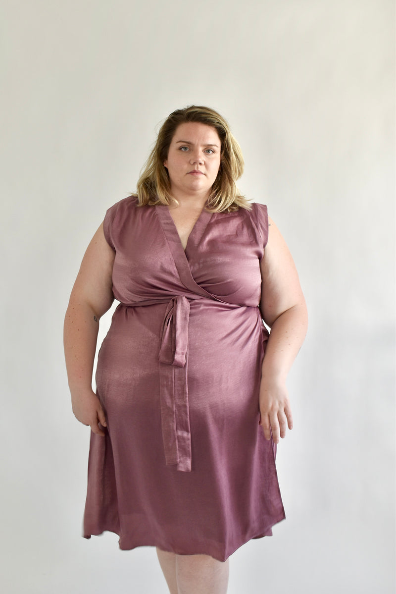 Francis Dress in Mauve