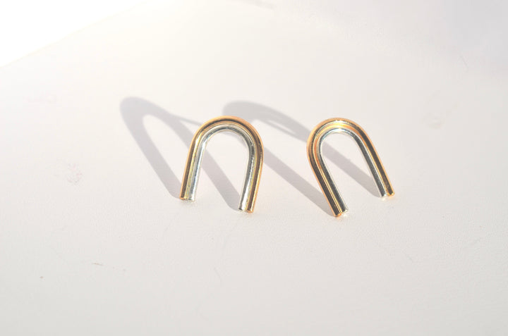 Arcos 2-Tone Studs